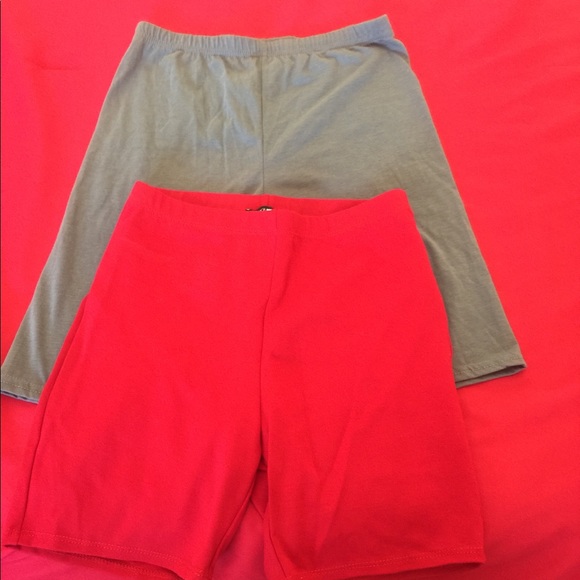 PrettyLittleThing Pants - Two biker shorts